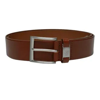 HUGO BOSS Connio leren riem (Tan)