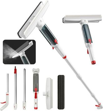 OEM Kit Profesional 3 En 1 Para Limpiar Ventanas Con Funci&oacute;n De Pulverizaci&oacute;n Y Recolector De Agua