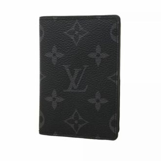 Louis Vuitton Pre-owned Wallets, male, Black, Size: ONE SIZE Pre-owned Card Case