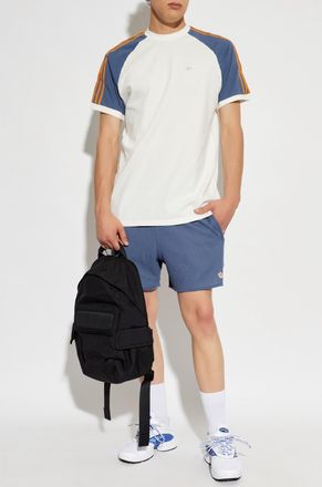 adidas T-shirt With Logo, Mens, Cream