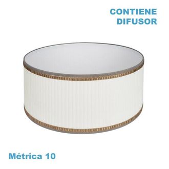 Fabrilamp Pantalla Colgante Soprano M10 Beis 50dx50dx22h Difusor Incluido