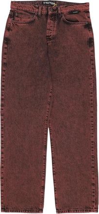 Iuter Losse Denim Broek Baksteen - Heren - Regular Fit Jeans - Rood - W29 - Denim - Jeans
