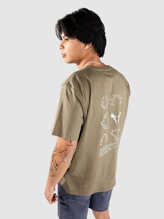 Fat Moose Ian T-Shirt groen