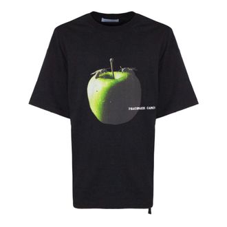 OAMC Peacemaker Apple Print T-Shirt - male - OAMC - T-Shirts - Black - M - Tops