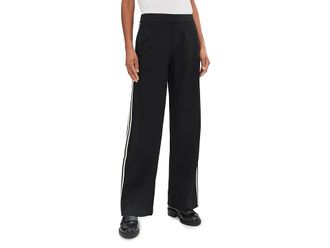 Sanctuary Runway Track Pants Womens Clothing Black : SM (US 4-6), Nylon/Rayon/Spandex