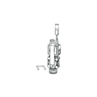 Schell Elettrovalvola assiale 6 v, con staffa di montaggio Schell