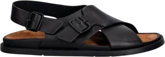 Camper Lluc Sandaal - Dames - Sandalen - Zwart - 36 EU - Leer - Schoenen