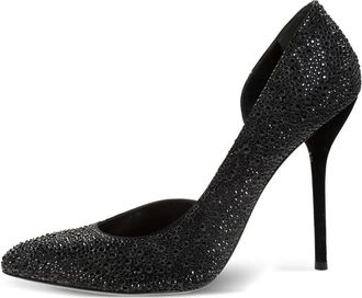 Gucci Pumps con cristalli 115mm - Nero