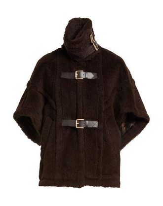 Max Mara ROPA DE ABRIGO - Borreguito y pelo ecol&oacute;gico en YOOX.COM