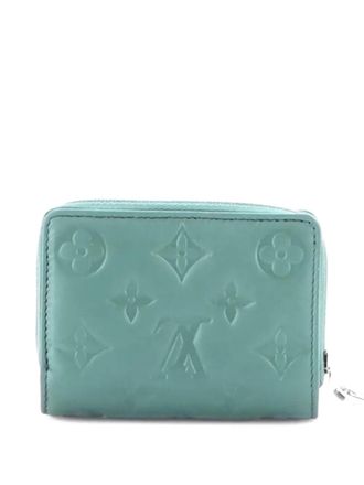 Louis Vuitton Coussin Lou Wallet Monogram Embossed Lambskin small wallets - Blauw