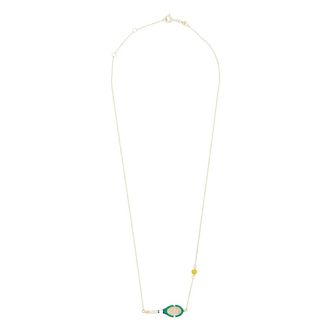 Aliita Necklaces, female, Yellow, Size: ONE SIZE Tennis Pelota Necklace