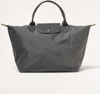 Longchamp Borsa Le Pliage M Longchamp in nylon e pelle a grana