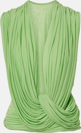 CHRISTOPHER ESBER Ripple draped jersey top
