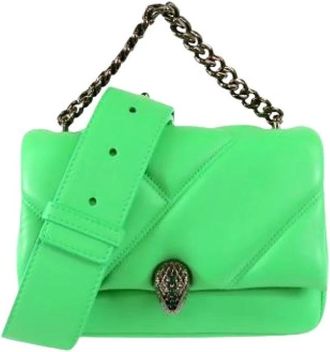 Bulgari Pre-owned Cross Body Bags, female, Green, Size: ONE SIZE Pre-owned The Serpenti Cabochon