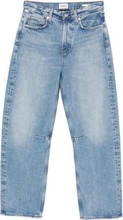Citizens Of Humanity Miro Long Relaxed Jean - Dames - Loose Fit Jeans - Blauw - W24 - Katoen - Jeans