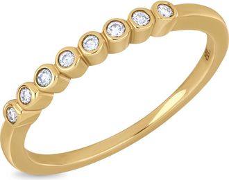 Bony Levy Monaco 18K Yellow Gold Diamond Stackable Ring at Nordstrom Rack, Size 7