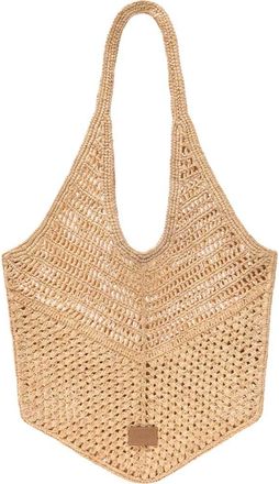 Maje Natural raffia bag in Beige at Nordstrom, Size Medium