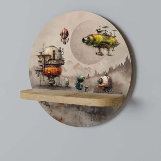OEM M&aacute;quinas Machinarium Estante Redondo