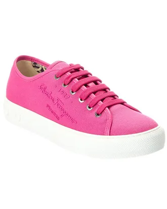 Ferragamo Ferragamo Mediterr Canvas Sneaker