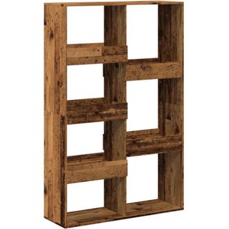 vidaXL Bookcase Old Wood 100x33x155.5 cm Engineered Wood vidaXL