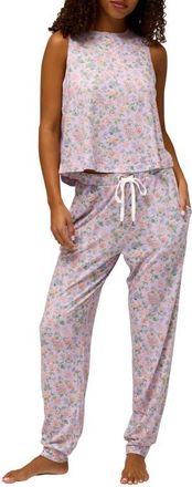 Honeydew Intimates Seeker Jersey Pajamas in Wisp Floral at Nordstrom, Size X-Large