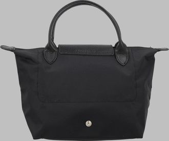 Longchamp Womens Handbag Le Pliage Original Black Polyamide Handbags Hand Bags
