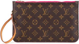 Louis Vuitton Monogram Brown Pvc Leather Pouch (Pre-Owned)