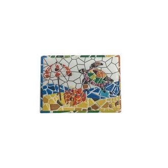 Beachcombers Turtle Beach Mosaic Resin Magnet Refrigerator Decorative Magnet in White at Nordstrom