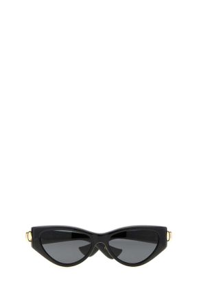 Valentino Garavani SUNGLASS Acetate Cat-Eye Sunglasses - Black