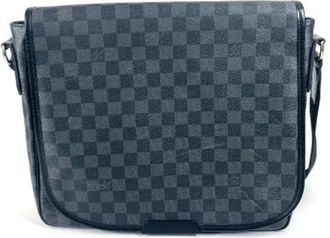 Louis Vuitton Pre-owned Fabric louis-vuitton-bags - Heren - Vintage Schoudertas - Blauw - ONE Size - Vintage