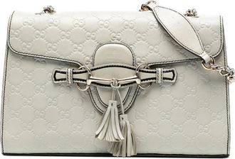 Gucci Pre-owned Gucci Medium Guccissima Emily Shoulder Bag Ladies 295402 001998