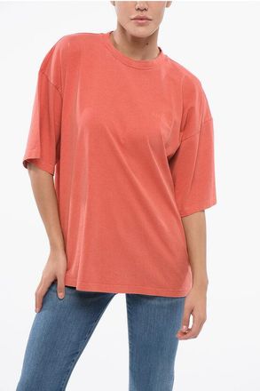 Halfboy Cotton Crew-neck T-shirt with Ton On Ton Logo-Print size S