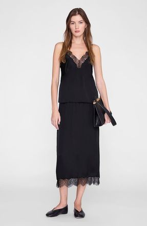 Anine Bing Shelby Skirt in Black at Nordstrom, Size X-Small