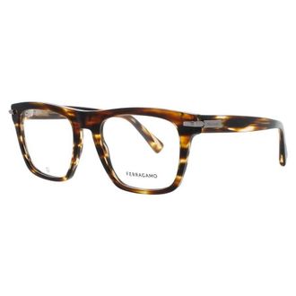 Ferragamo Demo Square Mens Eyeglasses SF3015 216 53