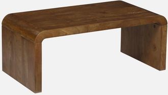 Sweeek Sweeek - Tavolino rettangolare in legno massiccio di acacia