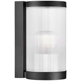 Nordlux Coupar Applique Murale Esterna Nera 25 cm