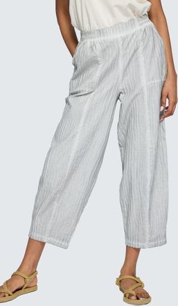 Luukaa D'Celli Anouk Garment-Dyed O-Shape Pants in Ash Grey at Nordstrom, Size 14