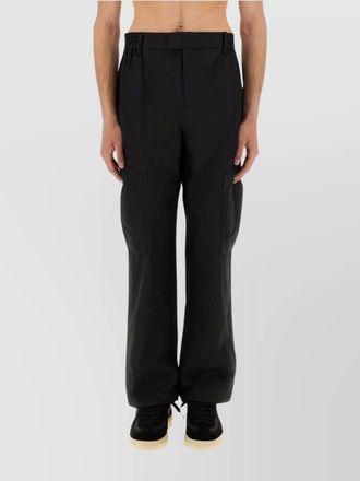Represent tech cargo pants featuring zip detail