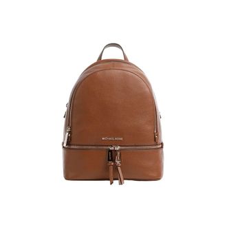 Michael Kors Backpacks, female, Brown, Size: ONE SIZE Rhea Zip Backpack