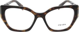 Prada Glasses, unisex, Brown, Size: ONE SIZE Glasses