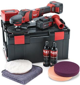 Flex Pulidora Rotativa Sin Cable Pe 150 18,0-ec/5,0 P-set 461229
