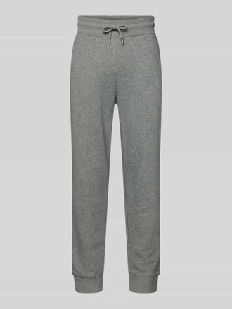 GANT Sweatpants mit elastischem Bund in Mittelgrau Melange, Gr&ouml;&szlig;e XXL