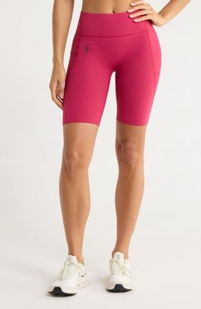 On Studio High Waist Bike Shorts in Grenadine at Nordstrom, Size X-Small