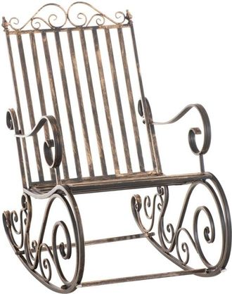 Clp Sedia a dondolo Smilla bronzo