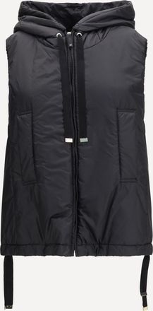 Max Mara Gilet imbottito con Cappuccio in tela antigoccia Woman 44
