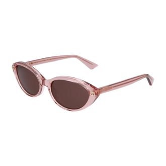 Gucci Cat-eye Zonnebril - Dames - Accessoires - Roze - Maat: 54 MM