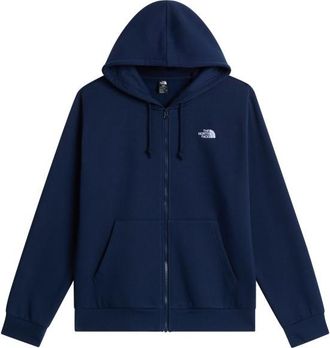 The North Face Evolution Simple Dome Regular Full Zip Hoodie f&uuml;r Herren | blau
