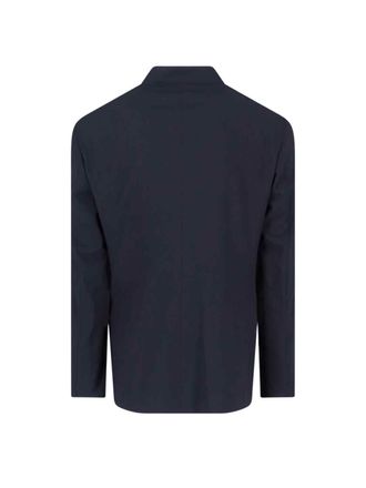 Giorgio Armani Mens Jackets Blue Virgin Wool