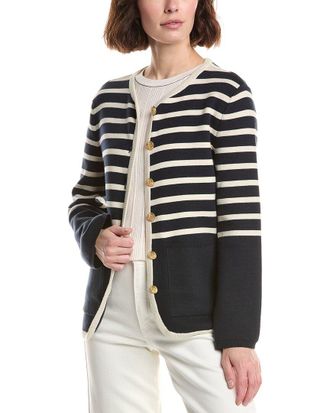Rag & Bone Rag & Bone Dee Stripe Long Cardigan