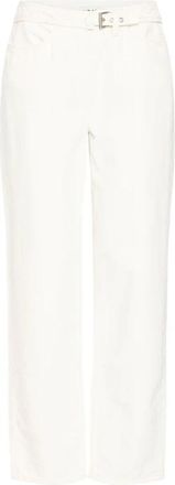 Ichi Ihbala Jeans - Dames - Wijde Broeken - Wit - W29 - Broeken